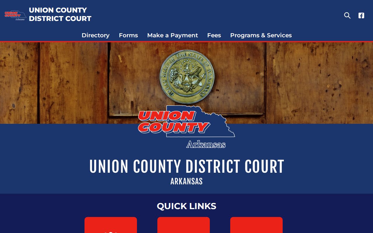 Union County District Court app for local criminal court case information